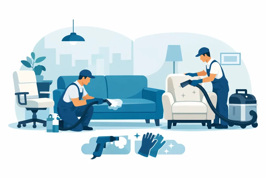 Commercial Upholstery Cleaning Service Guide