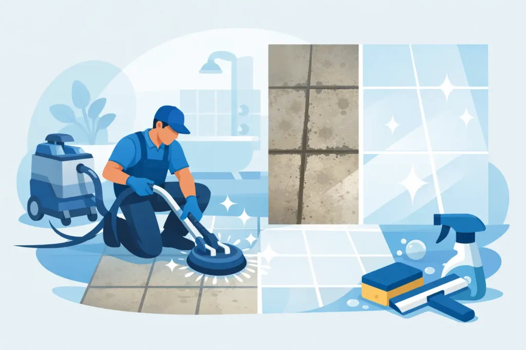 Tile and Grout Cleaning Service That Lasts