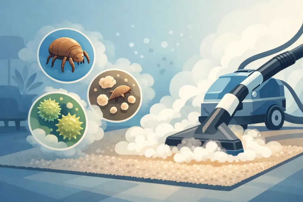 Does Steam Cleaning Remove Allergens?