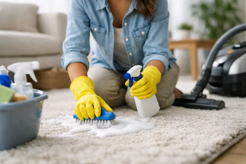 How to Clean Area Rugs the Right Way