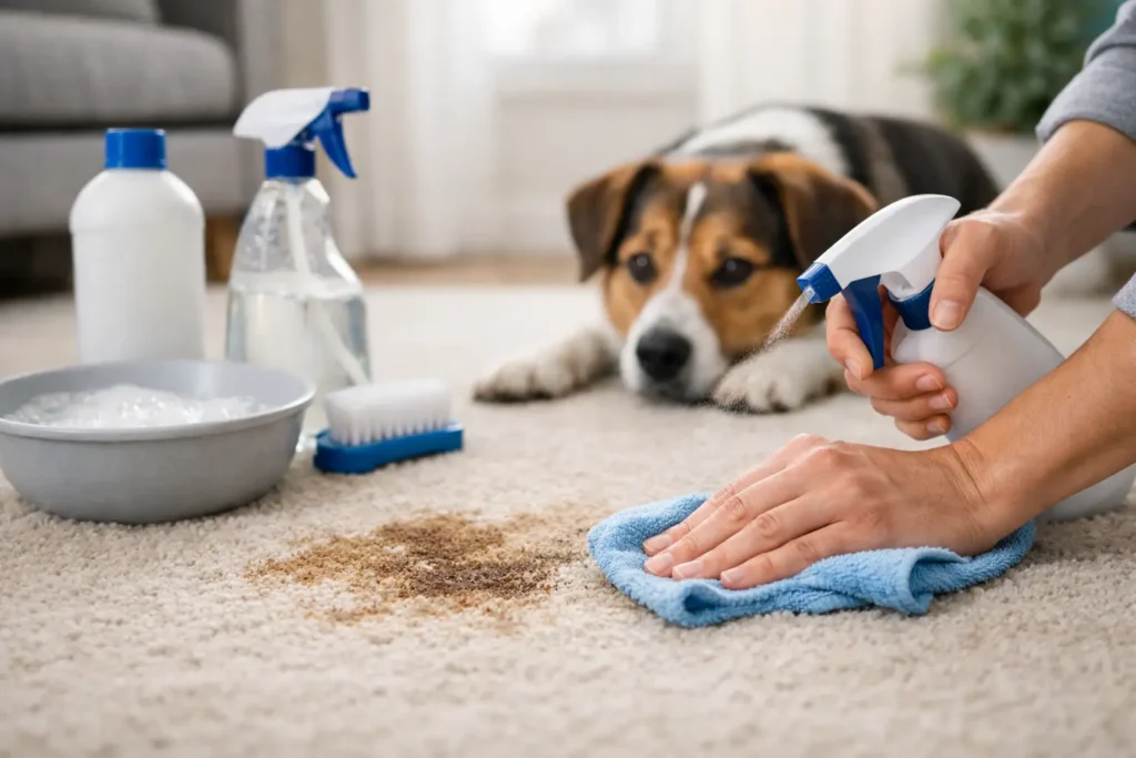 How to Remove Carpet Pet Stains Right