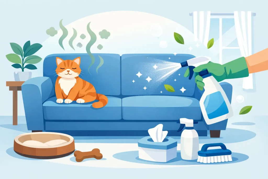 How to Remove Couch Pet Odor for Good