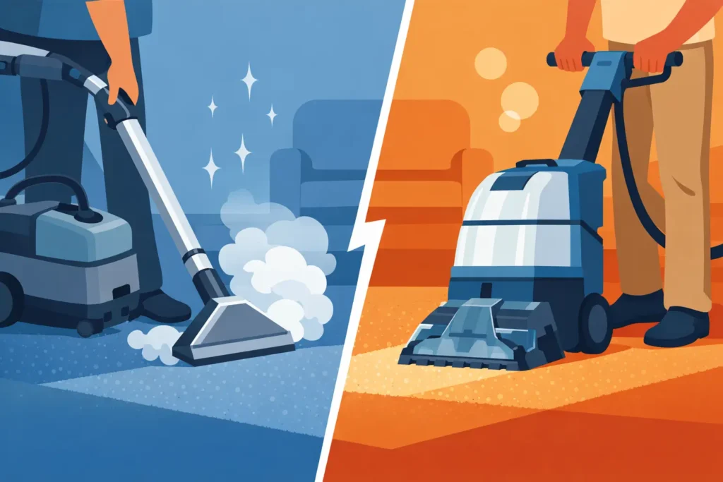 Steam Cleaning vs Rental Machine: Which Wins?