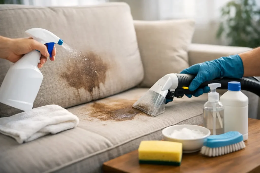 Best Sofa Stain Removal Methods That Work