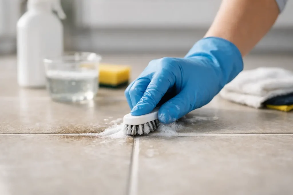 How to Clean Dirty Grout Lines Right