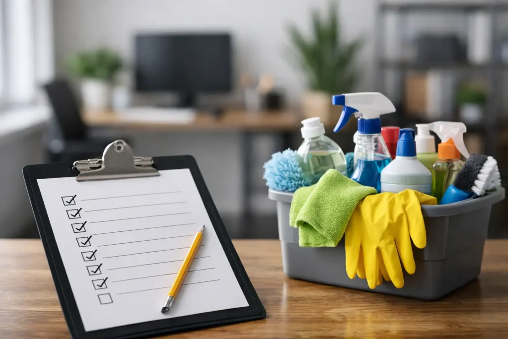 Small Business Cleaning Checklist That Works