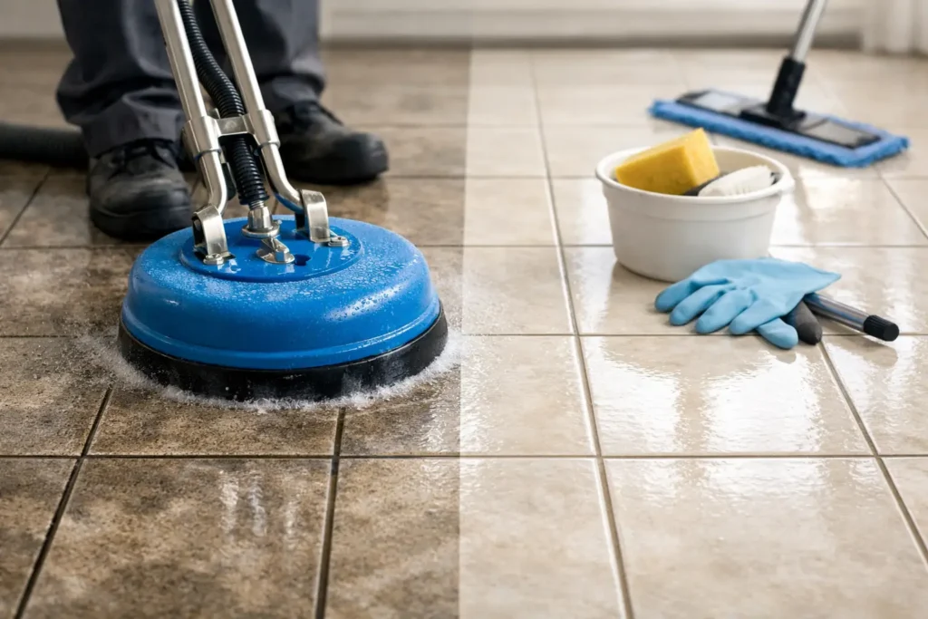 Tile Cleaning That Actually Restores Floors