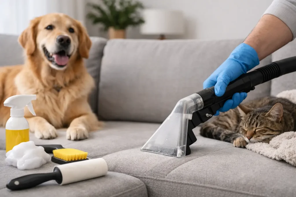 Sofa Cleaning for Pet Homes That Really Works