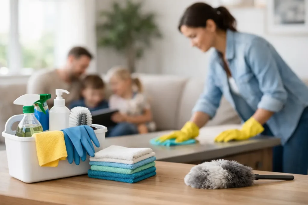 The Best Cleaning Plan for Busy Households
