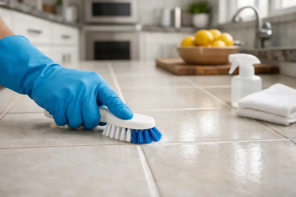 Grout Cleaning for Kitchens That Looks New
