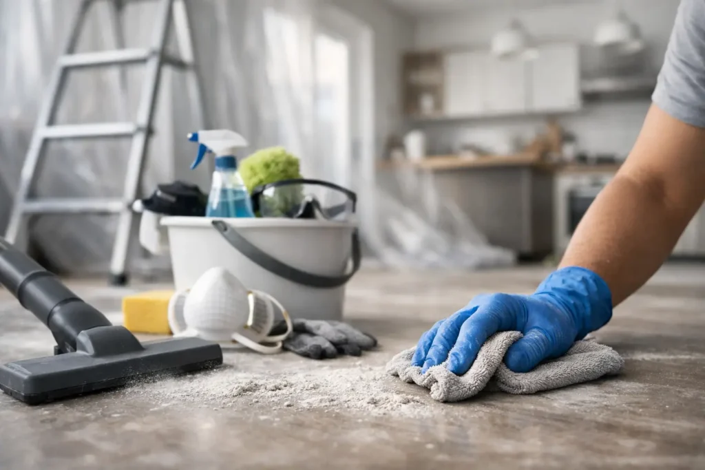 How to Clean Post Renovation Dust Safely