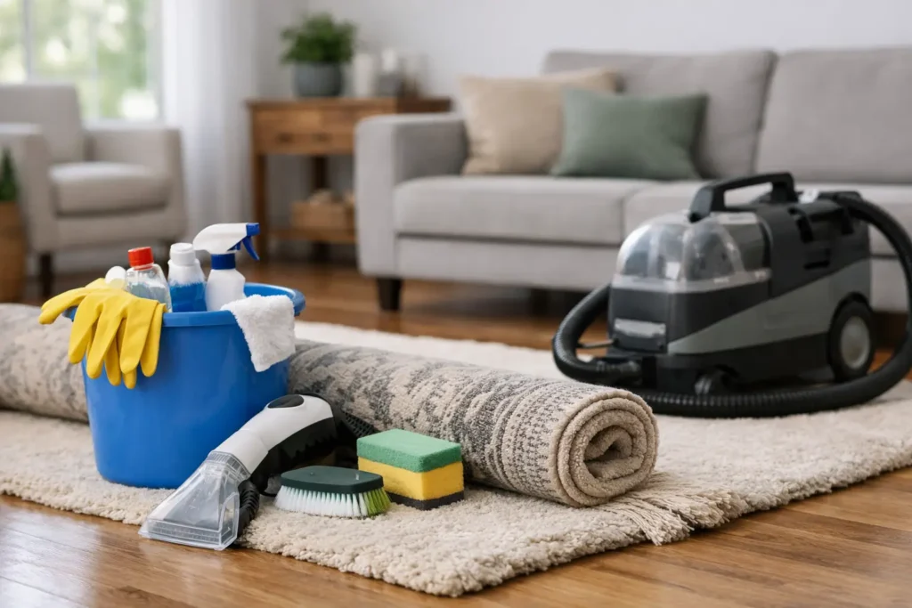 How to Prepare for Area Rug Cleaning at Home