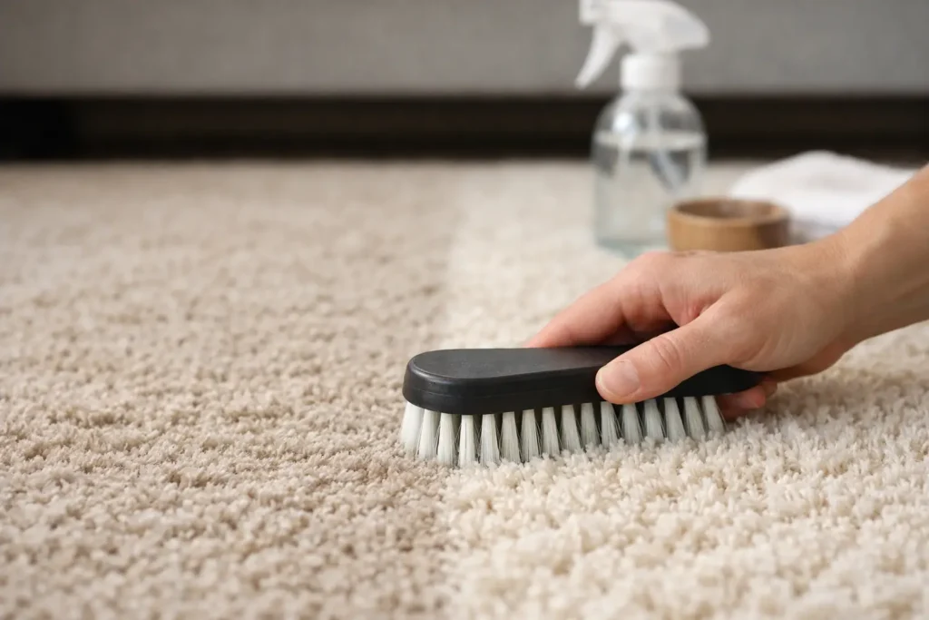 How to Refresh Matted Carpet Fibers Safely