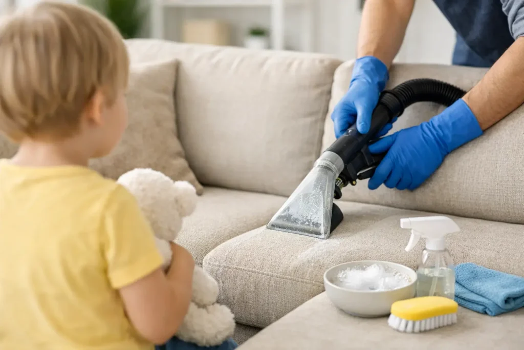 Kid Safe Couch Cleaning Methods That Work