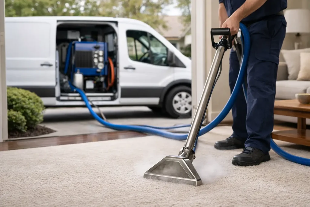 Truck Mounted Steam Cleaning Benefits for Your Home