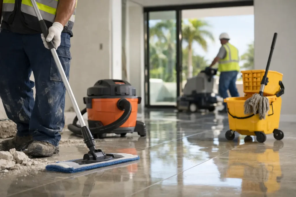 Post Construction Floor Cleaning Guide for Central Florida